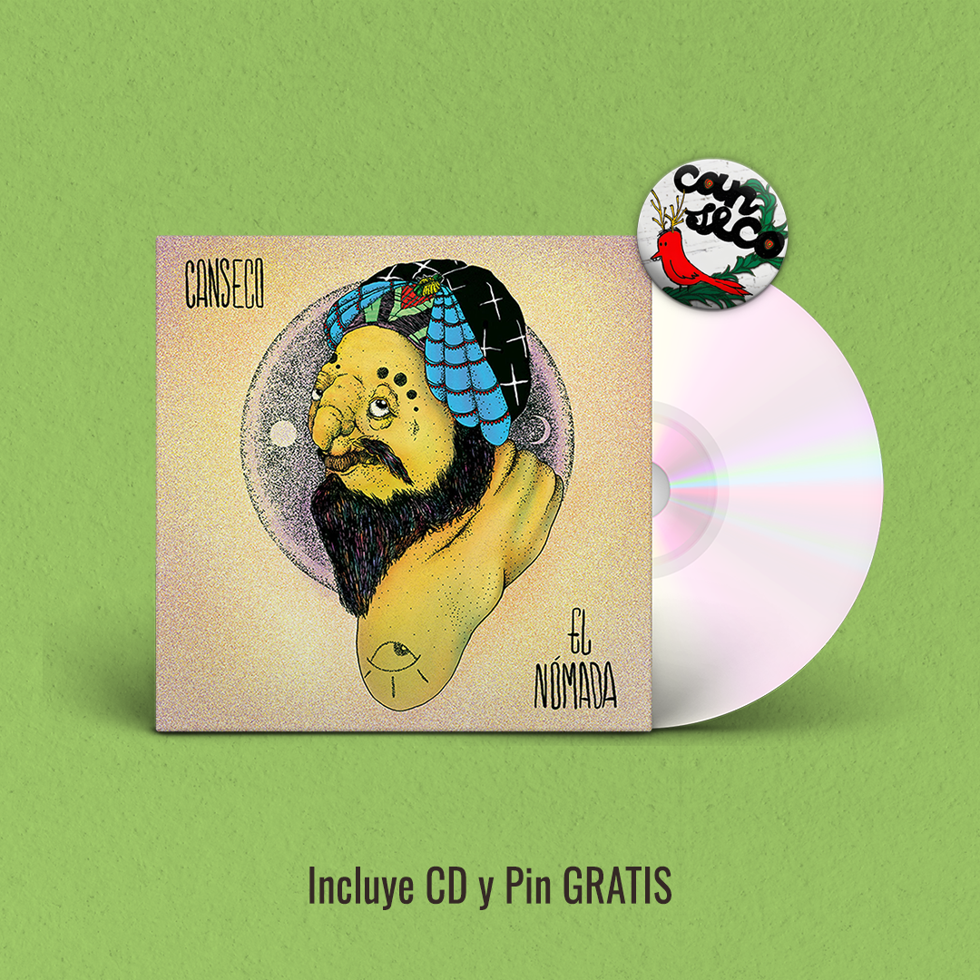 Canseco Playera "Pulpos" con CD y Pin Gratis