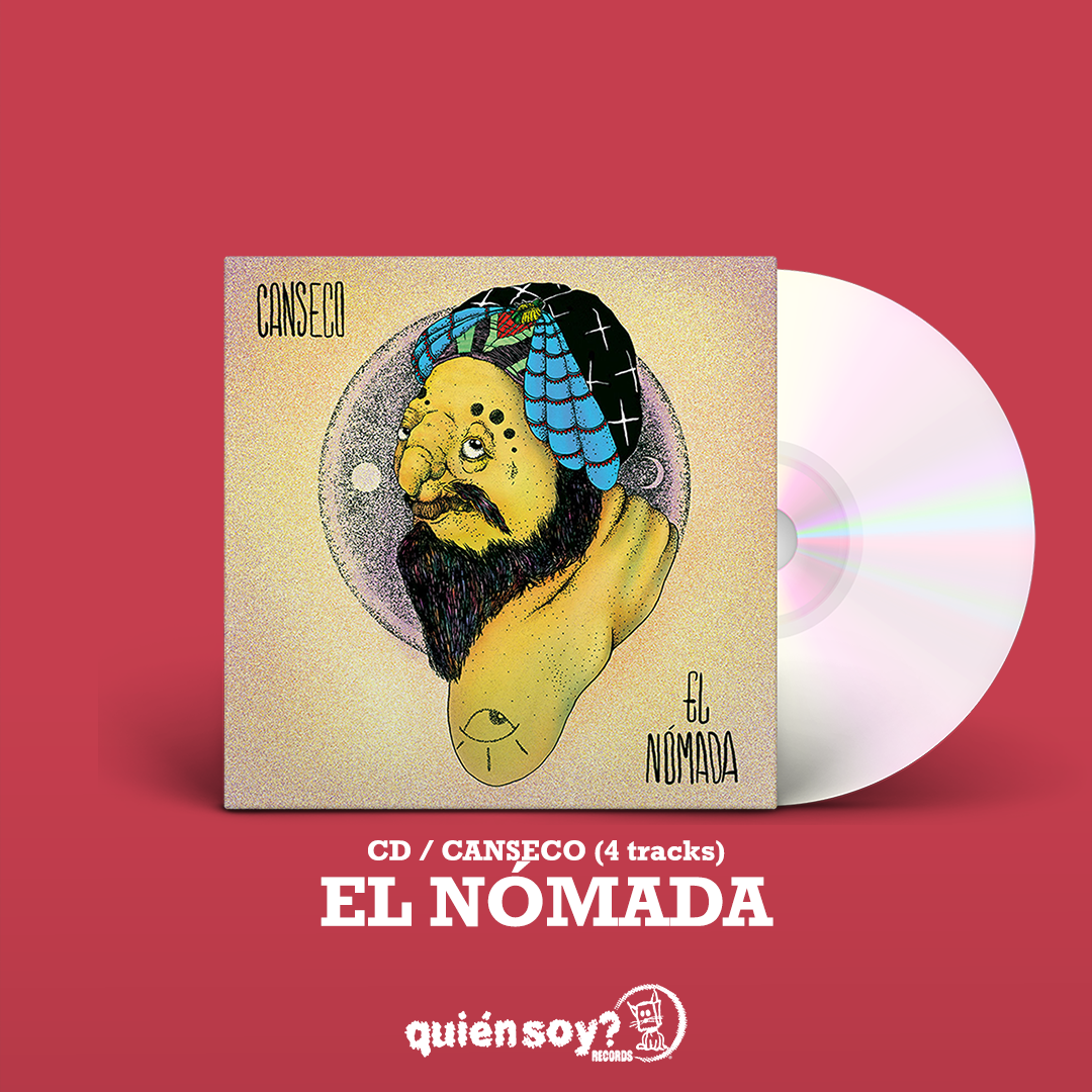 Canseco Combo: Camiseta "Foca" & CD "El Nómada"