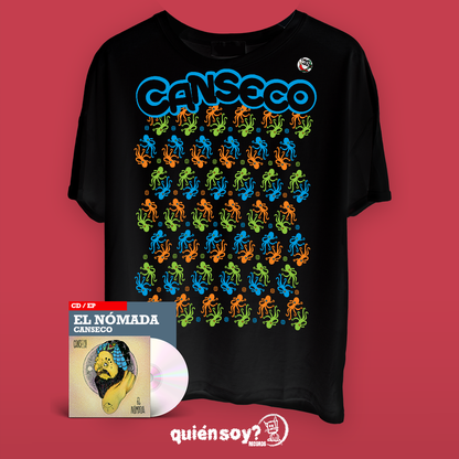 Canseco Combo: Camiseta "Pulpos" & CD "El Nómada"