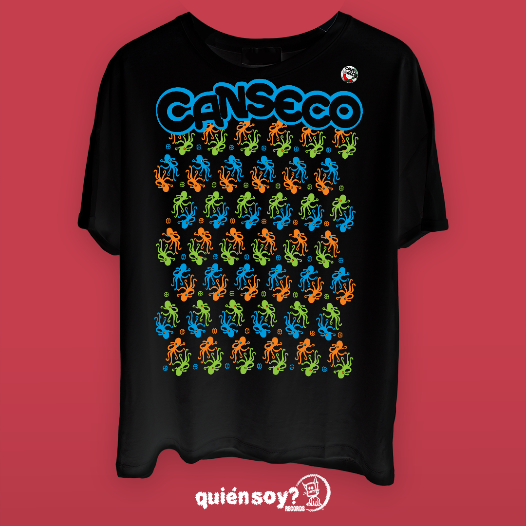 Canseco Camiseta Negra "Pulpos" (2007)