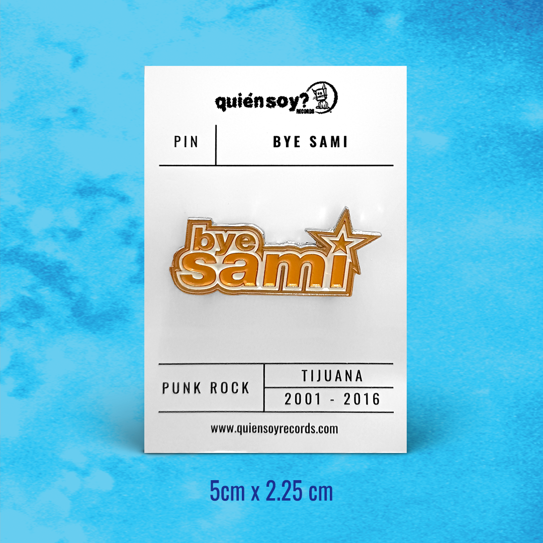 Bye Sami Playera con Pin Metálico