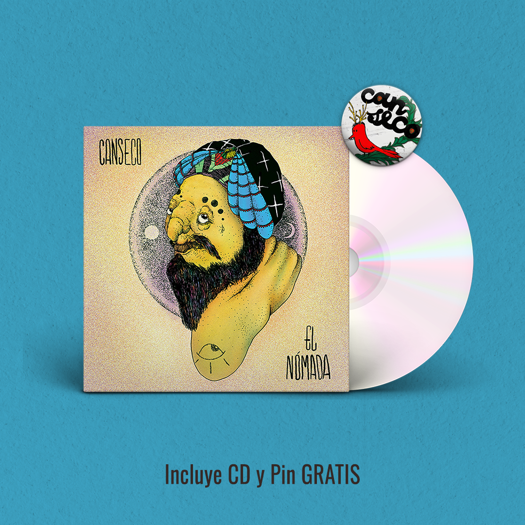 Canseco Playera "Foca" con CD y Pin Gratis