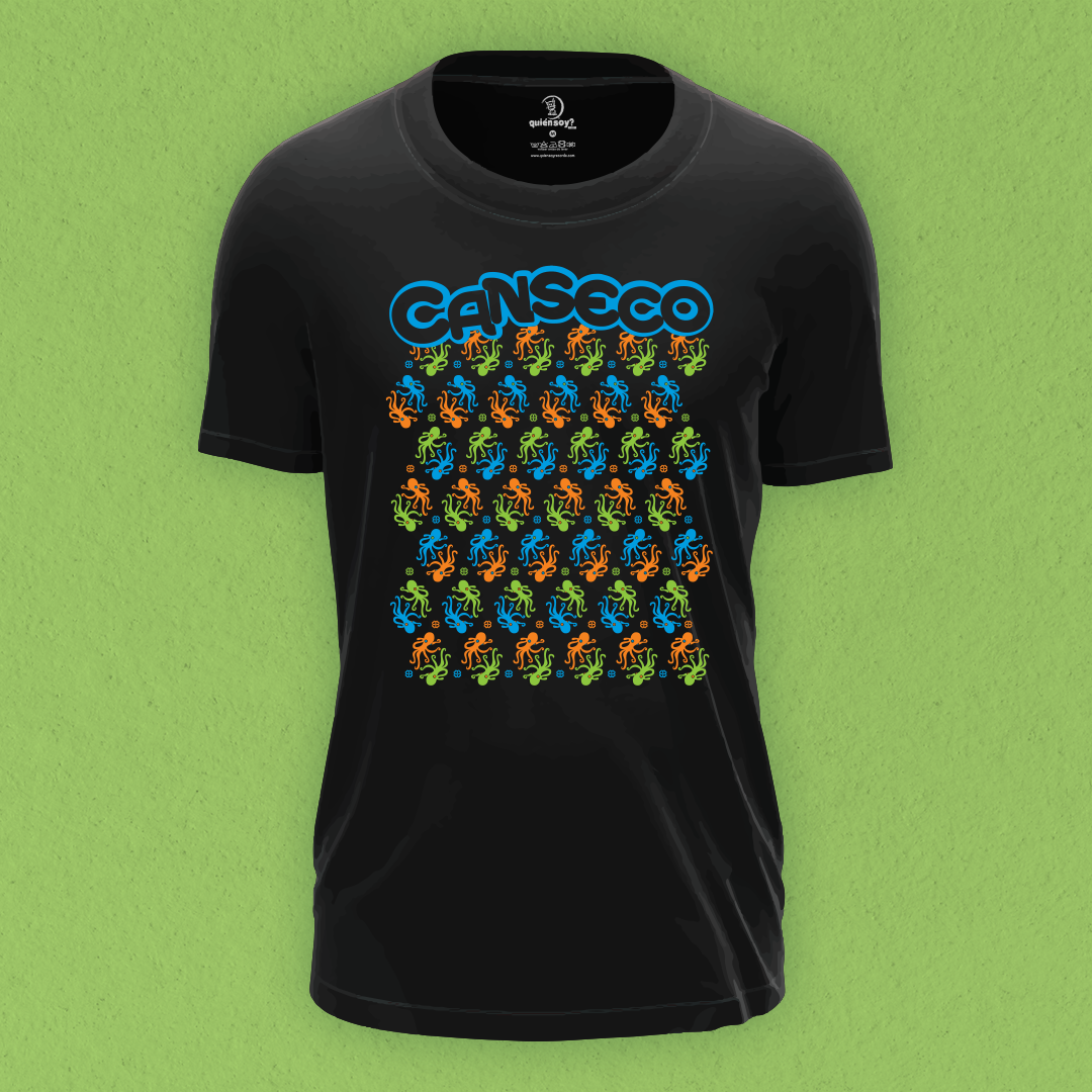 Canseco Playera "Pulpos" con CD y Pin Gratis